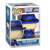 The Question #476 Justice League Funko Pop Heroes 2023 Summer Convention Exclusive boxed view
