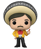 The Tapatio Man #122 Funko Pop vinyl figure out of box with sombrero and suit