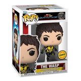 Wasp #1138 Ant-Man and the Wasp Quantumania Unmasked Chase Funko Pop in box