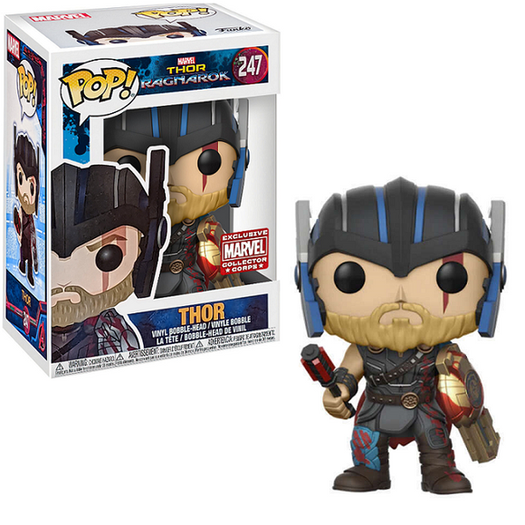 Thor #247 – Thor Ragnarok Funko Pop! [Marvel Collector Corps Exclusive] [Minor Box Damage]