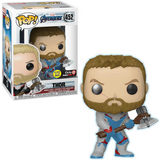 Thor #452 Marvel Avengers glow in the dark GameStop Exclusive Funko Pop in and out of box