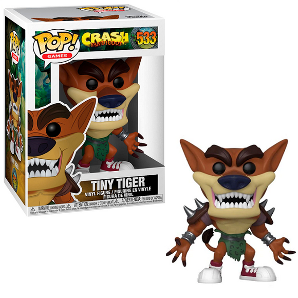 Tiny Tiger #533 - Crash Bandicoot Funko Pop! Games