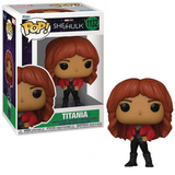 Titania #1132 She-Hulk Funko Pop figure in box and out of box