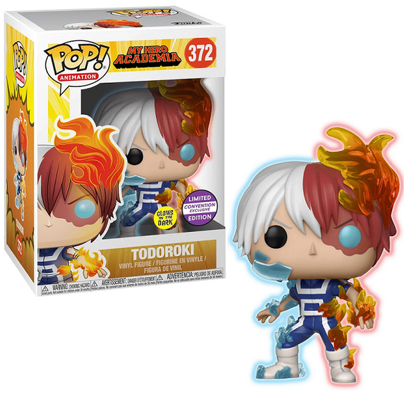 Todoroki #372 - My Hero Academia Funko Pop Animation [Gitd Convention Exclusive]