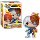 Todoroki #372 Glow in the Dark Convention Exclusive My Hero Academia Funko Pop figure in box and out of box