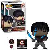 Toji Fushiguro #1889 Glow Chase Funko Pop Jujutsu Kaisen Chalice Collectibles Pre-Release Exclusive in box and out of box