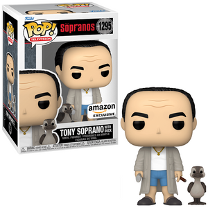 Tony Soprano with Duck #1295 Amazon Exclusive Funko Pop Figure