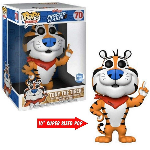 Tony The Tiger #70 - Frosted Flakes Funko Pop! Ad Icons [10-Inch Funko Limited Edition]