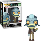 Tony #650 Rick and Morty Funko Pop! in box and out of box