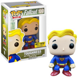 Vault Boy Toughness #100 Fallout Funko Pop Hot Topic Exclusive figure in box and out of box