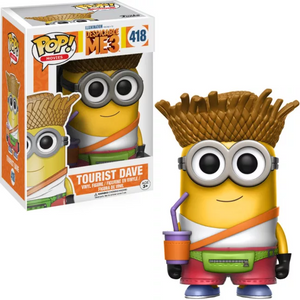 Tourist Dave #418 Funko Pop! in box and out of box