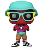 Tourist Deadpool #1345 Marvel Funko Pop figure out of box, front view