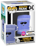 Towelie #34 South Park Flocked Amazon Exclusive Funko Pop in box