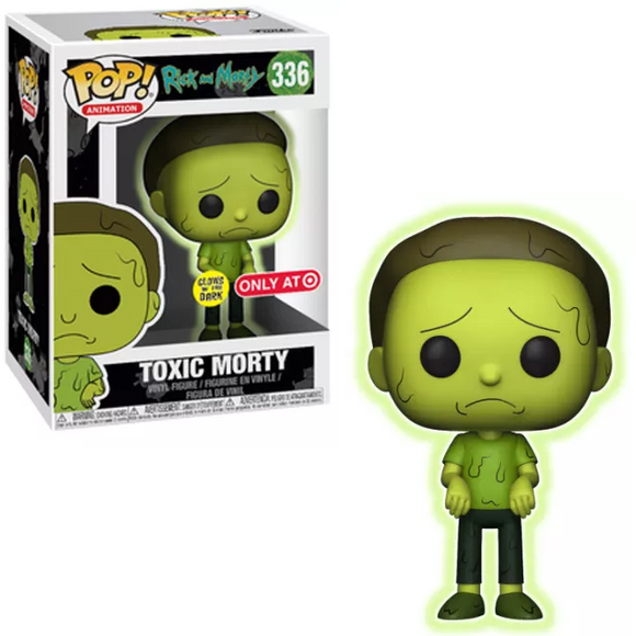 Toxic Morty #336 Rick and Morty Funko Pop in box and out of box