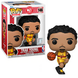 Trae Young #146 Funko Pop Atlanta Hawks NBA figure in box and out of box