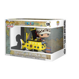 Trafalgar Law with Polar Tang Funko Pop Rides #120 displayed inside original window box
