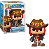 Treasure Hunter Knuckles Funko Pop #1055 Sonic the Hedgehog in and out of box