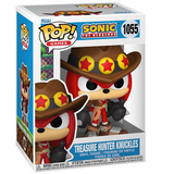 Treasure Hunter Knuckles Funko Pop #1055 Sonic the Hedgehog in box only