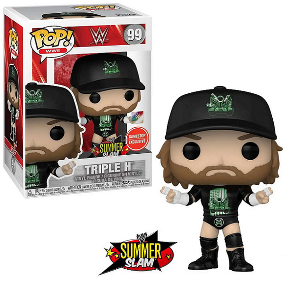 Triple H #99 Wrestling Funko Pop! WWE [With Pin] [GameStop Exclusive]