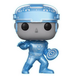Tron #489 Funko Pop figure shown out of the box, front view