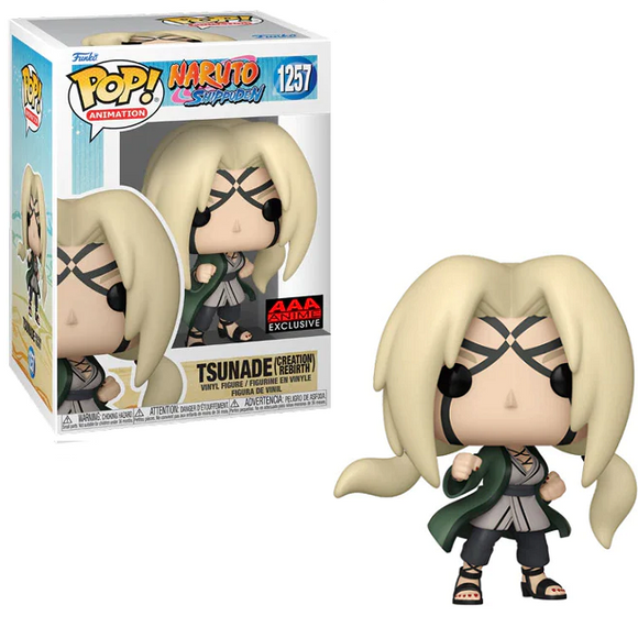 Tsunade [Creation Rebirth] #1257 - Naruto Shippuden Funko Pop! Animation  [AAA Anime Exclusive]