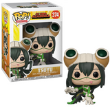Tsuyu Asui #374 My Hero Academia Funko Pop Animation vinyl figure in box and out of box