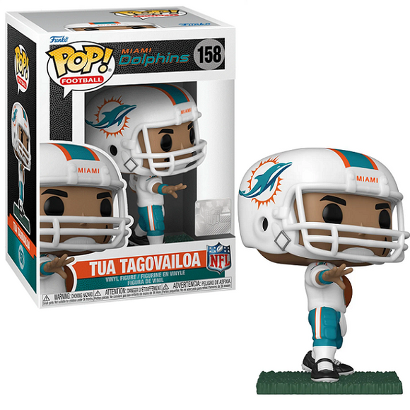 Tua Tagovailoa #158 - Miami Dolphins Funko Pop! Football [Away Uniform]