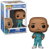 Turk #738 Scrubs TV Funko Pop in box and out of box