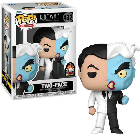 Two-Face #432 - Batman Animated Series Funko Pop! Heroes [LA Comic Con 2021 Exclusive]