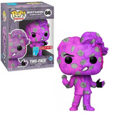 Two-Face #66 Batman Forever Funko Pop shown in-box and out-of-box, front view