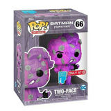 Two-Face #66 Batman Forever Funko Pop displayed inside the box, front view