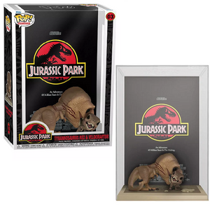 Tyrannosaurus Rex And Velociraptor #03 - Jurassic Park Funko Pop! Movie Poster