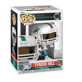 Tyreek Hill #180 Miami Dolphins Funko Pop Football figure in original box front view