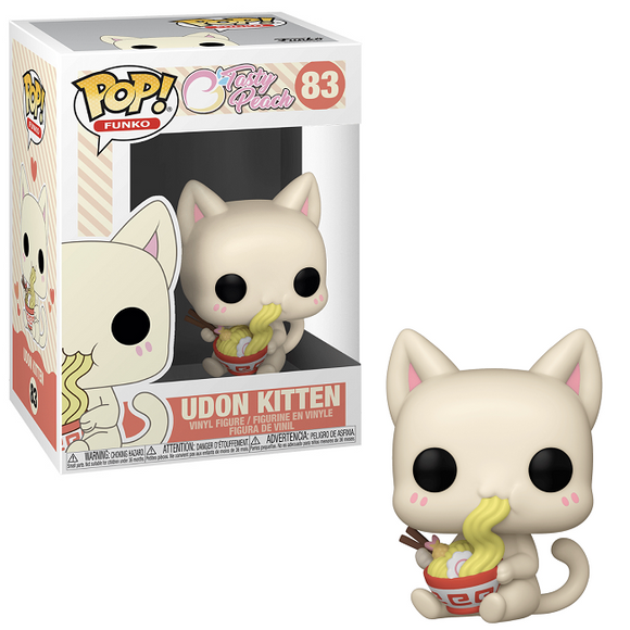Udon Kitten Tasty Peach Funko Pop! Figure in box