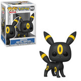 Umbreon #948 Funko Pop! shown in box and out of box, front view