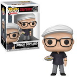 Uncle Junior Funko Pop #1523 shown both in the box and out of the box from The Sopranos