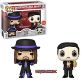 Undertaker and Paul Bearer Funko Pop in and out of box  