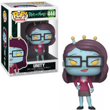 Unity #444 Rick and Morty Funko Pop! in box and out of box