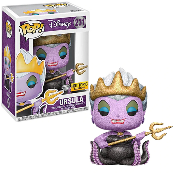 Ursula #231 - Little Mermaid Funko Pop! [Diamond Hot Topic Exclusive]