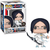 Uryu Ishida #1696 Bleach Funko Pop Animation figure shown in and out of box