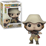 Usopp #401 One Piece Funko Pop Animation figure in box and out of box