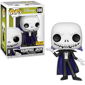 Vampire Jack #598 - The Nightmare Before Christmas Funko Pop! [Hot Topic Exclusive]