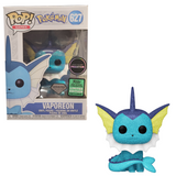 Vaporeon #627 Pokemon Diamond Funko Pop 2021 Spring Convention Phantom Exclusivo in and out of box