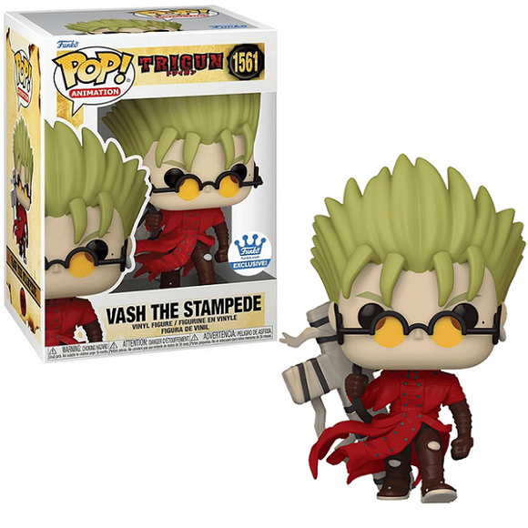 Vash The Stampede with Punisher Cross #1561 - Trigun Funko Pop! Animation [Funko Exclusive]