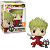 Vash with Kuroneko #1322 Trigun Crunchyroll Exclusive Funko Pop! in and out of box