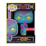 Vecna #1312 Funko Pop! displayed inside the box, front view