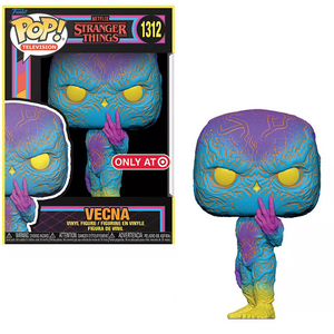 Vecna #1312 - Stranger Things Funko Pop! TV [Blacklight Target Exclusive]