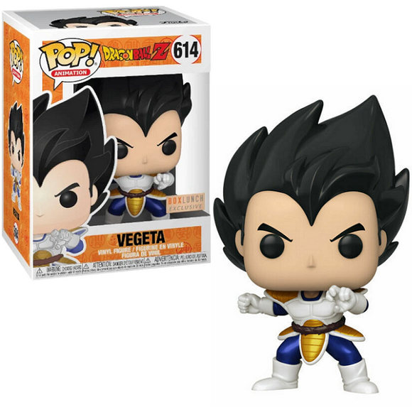 Vegeta #614 - Dragon Ball Z Funko Pop! Animation [Metallic Box Lunch Exclusive]