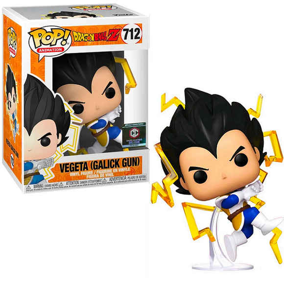 Vegeta [Galick Gun] #712 - Dragon Ball Z Funko Pop! Animation [Chalice Exclusive]