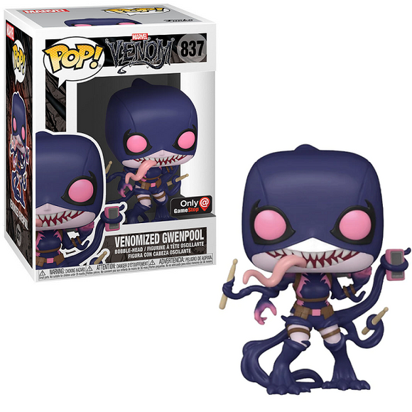 Venomized Gwenpool #837 – Marvel Venom Funko Pop! [GameStop Exclusive]